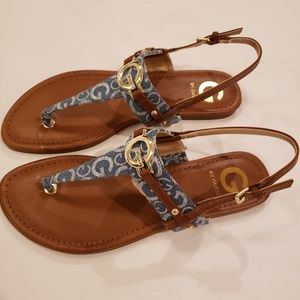Brand New Denim G by Guess Lester Sandals